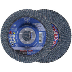 PFERD 67689062 Steelox flap Disc 125 mm 22.23 mm 10 pcs for steel removal