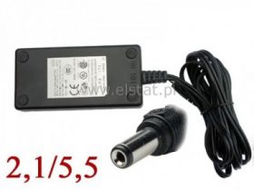 Zasilacz impulsowy 12V/3.8A; deskop 2,1/5,5 prosta
