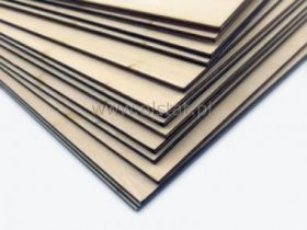 Sklejka modelarska 5mm 46x30,5 cm; deska