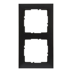 SUNO Ramka dwukrotna czarna 721522