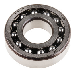 Łożysko kulkowe 1204-TVH wew: 20 mm TVH zew: 47 mm Samorównujące 14 mm FAG 2