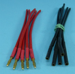 ZŁĄCZE BANAN GOLD F+M XXA 2,0mm (KPL)