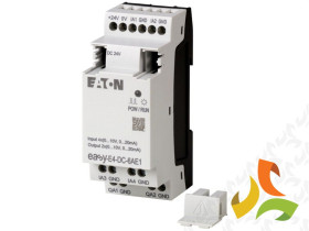 Rozszerzenie wejścia/wyjścia easyE4 24VDC 4AI 2AO 10VDC EASY-E4-DC-6AE1 197223 EATON