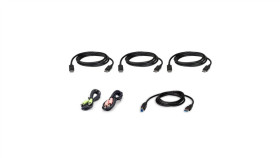 Zestaw Kabli Kvm Aten 2L-7D02udpx6 1,8 M Usb Displayport Triple Display,...