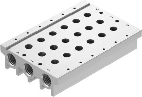 Listwa przyłączeniowa FESTO VABM-L1-18S-G38-6 574459 Listwa przyłączeniowa VABM-L1-18S-G38-6 Listwa rozdzielacza VABM-L1