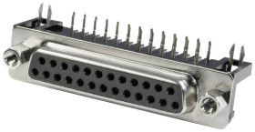 Connfly DS1037-25FNAKT74-0CC Listwa żeńska D-Sub DS1037-25FNAKT74-0CC, rzędy: 2, styki: 25, 1 szt.