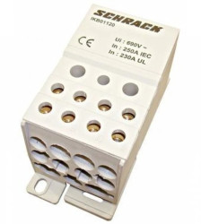 Blok dystrybucyjny 1-b. 250A we.1x120, wy.2x6,4x10,4x16mm²