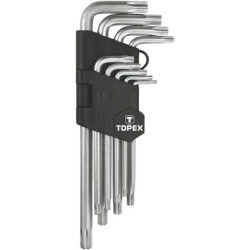 TOPEX Klucze Torx T10-T50 zestaw 9szt. 35D961