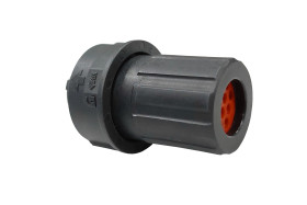 Złącze wielostykowe przemysłowe 4-pinowe Montaż na kablu Wtyczka Amphenol Industrial