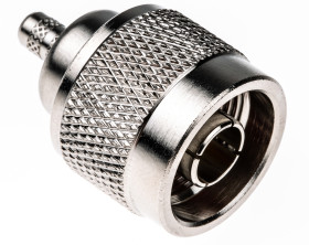 Złącze koncentryczne Montaż na kablu Męski 50Ω typ złącza Złącze N 0 to 11GHz Połączenie zagniatane typ kabla RG58 C/U,