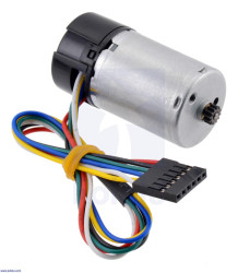 Pololu MP 12V Motor with 48 CPR Encoder for 25D mm Metal Gearmotors (No Gearbox)