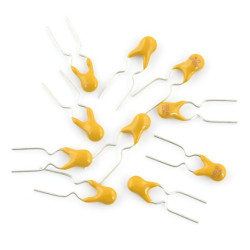 Bezpiecznik polimerowy Raychem RXEF020 - 72V/0,2A raster 5,1mm - 10szt.