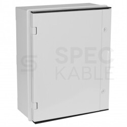 Rozdzielnica hermetyczna natynkowa 3x16 modułów IP65 ABS (400V) 400x500x200mm szara z pełnymi drzwiami NEKU