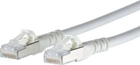 kabel LAN Metz Connect 130845A088-E, 1 szt., RJ45, CAT 6a, S/FTP, 10.00 m, biały