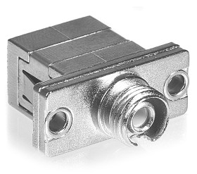 Adapter światłowodowy SM / MM - SC-FC simplex