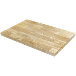 Sealey APMS30WA Superline PRO&#xAE; Black Edition Rubber Wood Worktop 680mm