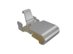 Gniazdo uziemiające, seria: Z02E-4F7L1-11, materiał: Stop miedzi