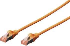 kabel LAN Digitus DK-1644-010/OR, 1 szt., RJ45, CAT 6, S/FTP, 1.00 m, pomarańczowy