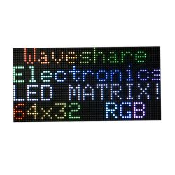 Wyświetlacz matrycowy LED RGB P2.5 64x32 2,5 mm - Waveshare 23707