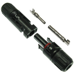 MC4 konektor para wtyk / gniazdo na kabel kpl.IP67 do solar panel słonecz