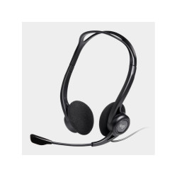 Słuchawki LOGITECH PC960 z Mikrofonem, Czarne