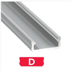 Profil LUMINES typ D srebrny anod. 2m n/t 776453