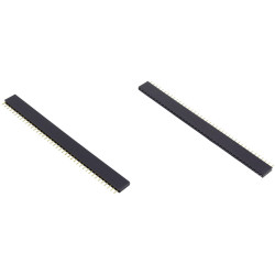 Connfly DS1023-1*2S21 SIL Socket 1 Row 2 Pins Standard 1 Piece