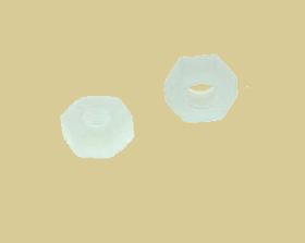 Nakrętka; NPM324 M3/BN81; M3; 2,4mm; 2,4mm; poliamid; BN81; RoHS