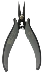 Szczypce płaskie długie Szczypce z długimi końcówkami RS PRO długość szczęk: 25mm długość całkowita: 154 mm Stal