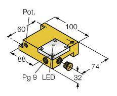Czujnik indukcyjny Turck S32SR-VP44X, 10 - 55 V, 1 szt.