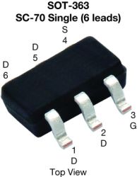 SQ1431EH Automotive P-Channel 30 V (D-S) 175 &#176;C MOSFET
