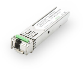 Transceiver, simplex LC, 1.25 Gbps, 20 km, SFP, singlemode, silver, DN-81004-01