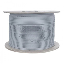 Kabel teleinformatyczny U/UTP kat.6 350MHz wewnętrzny Eca PVC szary NEKU /1000m/