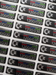 Amiga Dome Label (One Piece) 1200/030