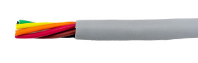 Control Cable liczba żył 6 0,38 mm² Nieekranowany Alpha Wire średnica zew 4.39mm Szary