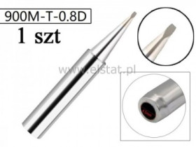 Grot do lutownic i stacji; metal; typ 900M-T-0,8D