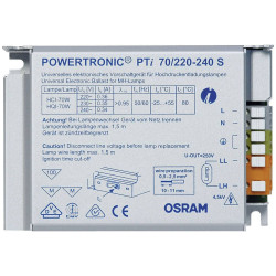 OSRAM 4008321049629 POWERTRONIC&#xAE; INTELLIGENT PTi S 70/220&#x2026;240 S Bulb
