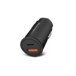 Ładowarka samochodowa 20W USB-C PD 20W / USB-A QC 3.0 18W EZC111K
