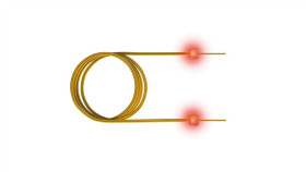 Sacon Światłowodowy Kabel Krosowy Led Duplex 9/125M Os2, Lc/Lc, Żółty, 2 M