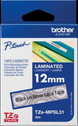 TZE-MPSL31 Label Printer Tape, 4 m, laminated