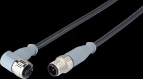 43-19685 SAL M12x1 - 5-pole, connection lead, 5 m