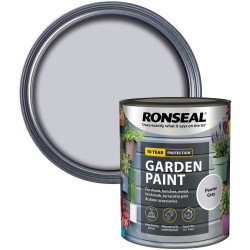 Ronseal 39443 Garden Paint Pewter Grey 750ml