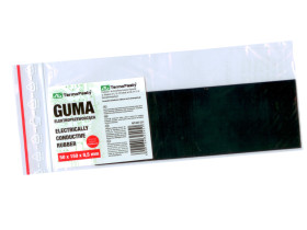 Guma elektroprzewodząca 50 x 150 x 0,5 mm