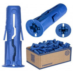 Kołki rozporowe uniwersalne UNO 8x32mm do wszystkich typów podłoża RAWLPLUG 100szt