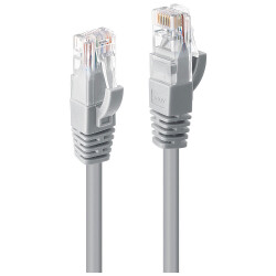 Lindy 48002 1m Cat.6 U/UTP Network Cable, Grey