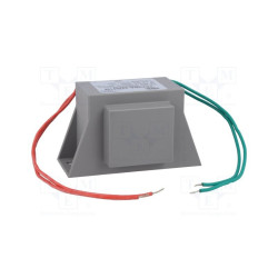 TSZZBA 22/001M [230V/17V 1,29A 22W] transformator sieciowy zalewany