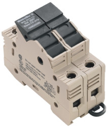 Fuse terminal block, 2 pole, 1.5-25 mm², 690 V, 32 A, 1966040000