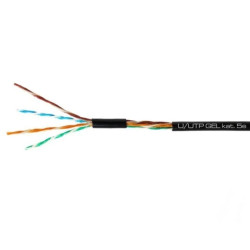 Przewód UTPw kat.5e żelowany zewnętrzny Cu PE Digitsat Premium Cu 500m