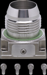 Installation adapter, 42 x 43.5 x 42 mm for optical level sensors, E21224