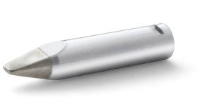Soldering tip, chisel shaped, Ø 5.5 mm, (T x L x W) 0.8 x 27 x 2.4 mm, XH B